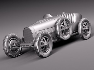 Bugatti Type 35 1925-1929 3D मॉडल