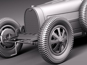 Bugatti Type 35 1925-1929 3D मॉडल