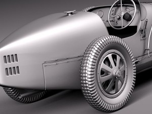 Bugatti Type 35 1925-1929 3D मॉडल