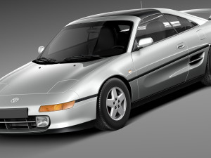 Toyota MR2 1994-1999 3D Model