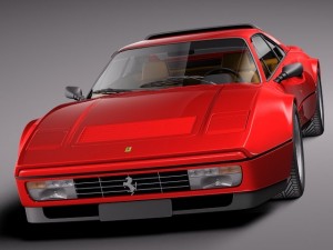 Ferrari 328 GTB GTS 1985-1989 3D Model