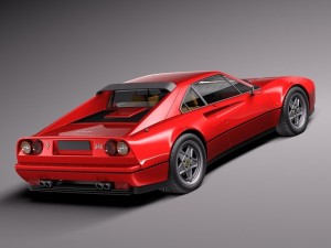 Ferrari 328 GTB GTS 1985-1989 3D Model