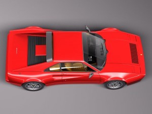 Ferrari 328 GTB GTS 1985-1989 3D Model