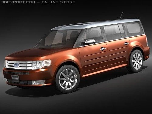 Flex 2009 3D Model .c4d .max .obj .3ds .fbx .stl .blend