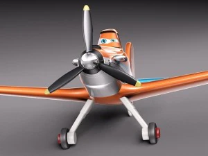 Disney Dusty Crophopper 3D Model
