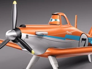 Disney Dusty Crophopper 3D Model