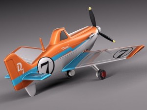 Disney Dusty Crophopper 3D मॉडल