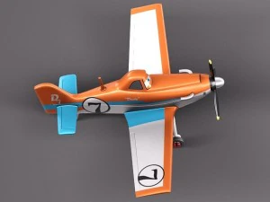 Disney Dusty Crophopper 3D Model
