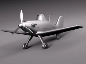 Disney Dusty Crophopper 3D Model