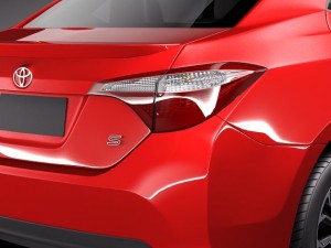 Toyota Corolla S 2014 USA Modelo 3D