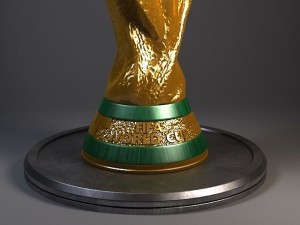 FIFA Cup Trophy 3D Модель
