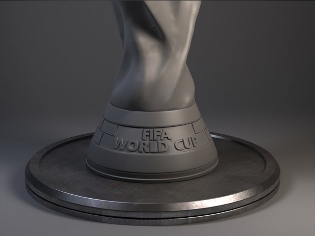 Fifa Cup Trophy 3D Модель In Награды 3DExport