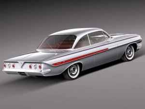 Chevrolet Impala Coupe 1961 3D Model