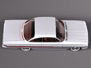Chevrolet Impala Coupe 1961 3D Model