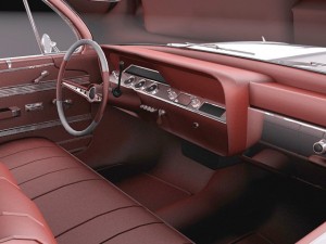 Chevrolet Impala Coupe 1961 3D Model