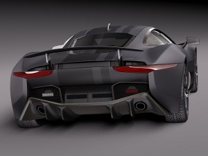 Jaguar CX75 2014 3D 모델