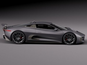 Jaguar CX75 2014 3D 모델