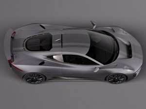 Jaguar CX75 2014 3D 모델