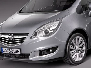 Opel Meriva 2014 3D Model