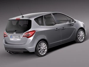 Opel Meriva 2014 3D Model