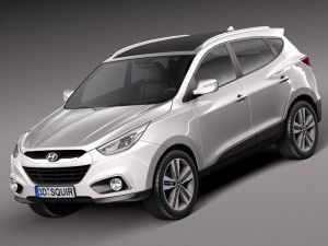 Hyundai ix35 2014 3Dモデル