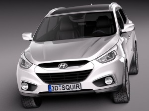 Hyundai ix35 2014 Modelo 3D