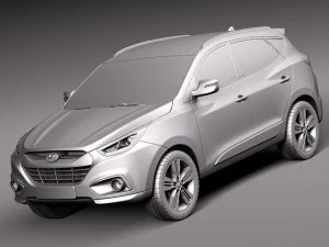 Hyundai ix35 2014 3D Model