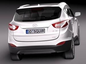 Hyundai ix35 2014 Modelo 3D