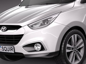 Hyundai ix35 2014 Modelo 3D