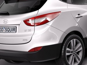 Hyundai ix35 2014 Modelo 3D