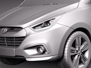 Hyundai ix35 2014 3D Model