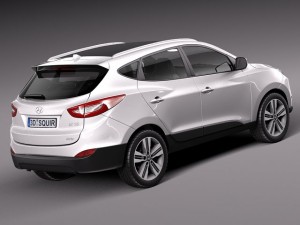 Hyundai ix35 2014 Modelo 3D