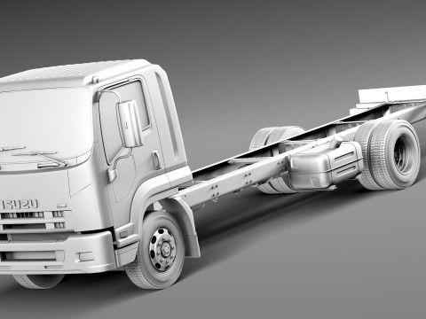ISUZU F-series 2013 3D Model