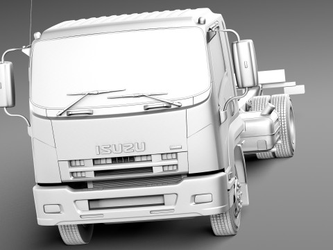 ISUZU F-series 2013 3D Model