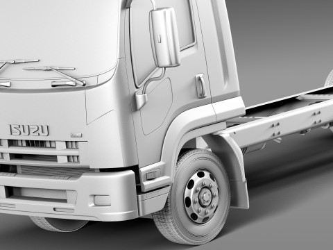 ISUZU F-series 2013 3D Model