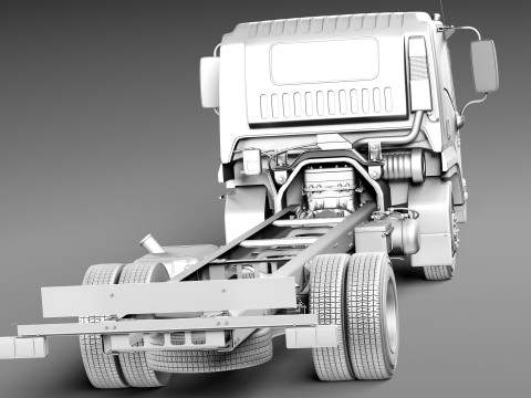 ISUZU F-series 2013 3D Model