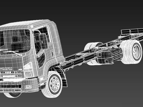 ISUZU F-series 2013 3D Model