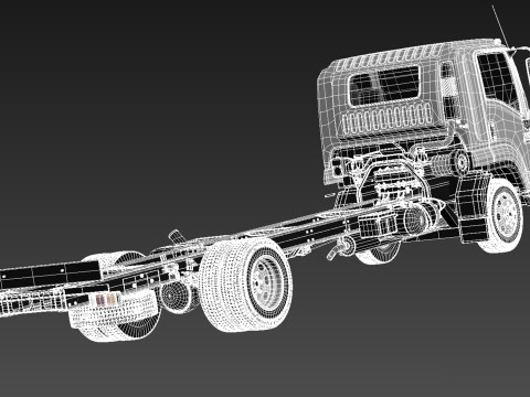 ISUZU F-series 2013 3D Model