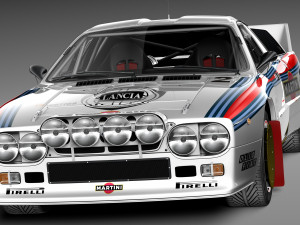 Lancia 037 1982-1983 3D Model