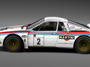 Lancia 037 1982-1983 3D Model