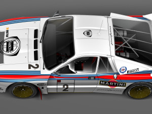 Lancia 037 1982-1983 3D Model