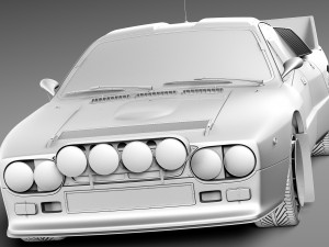 Lancia 037 1982-1983 3D Model