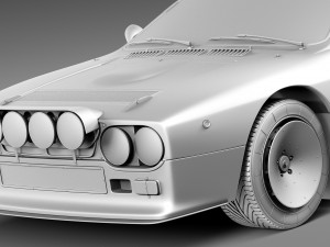 Lancia 037 1982-1983 3D Model