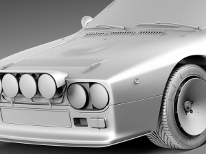 Lancia 037 1982-1983 3D Model