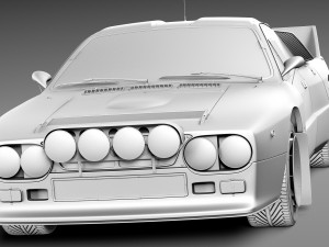 Lancia 037 1982-1983 3D Model