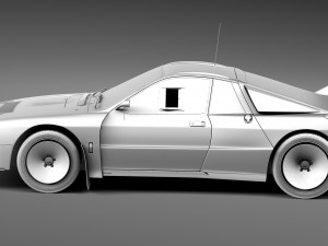Lancia 037 1982-1983 3D Model