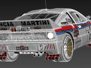 Lancia 037 1982-1983 3D Model