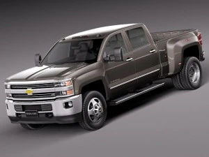 Chevrolet Silverado HD 2015 3D Model