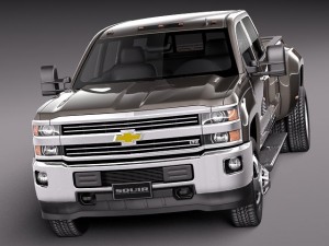 Chevrolet Silverado HD 2015 Modello 3D