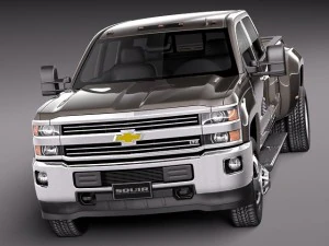 Chevrolet Silverado HD 2015 3D Model